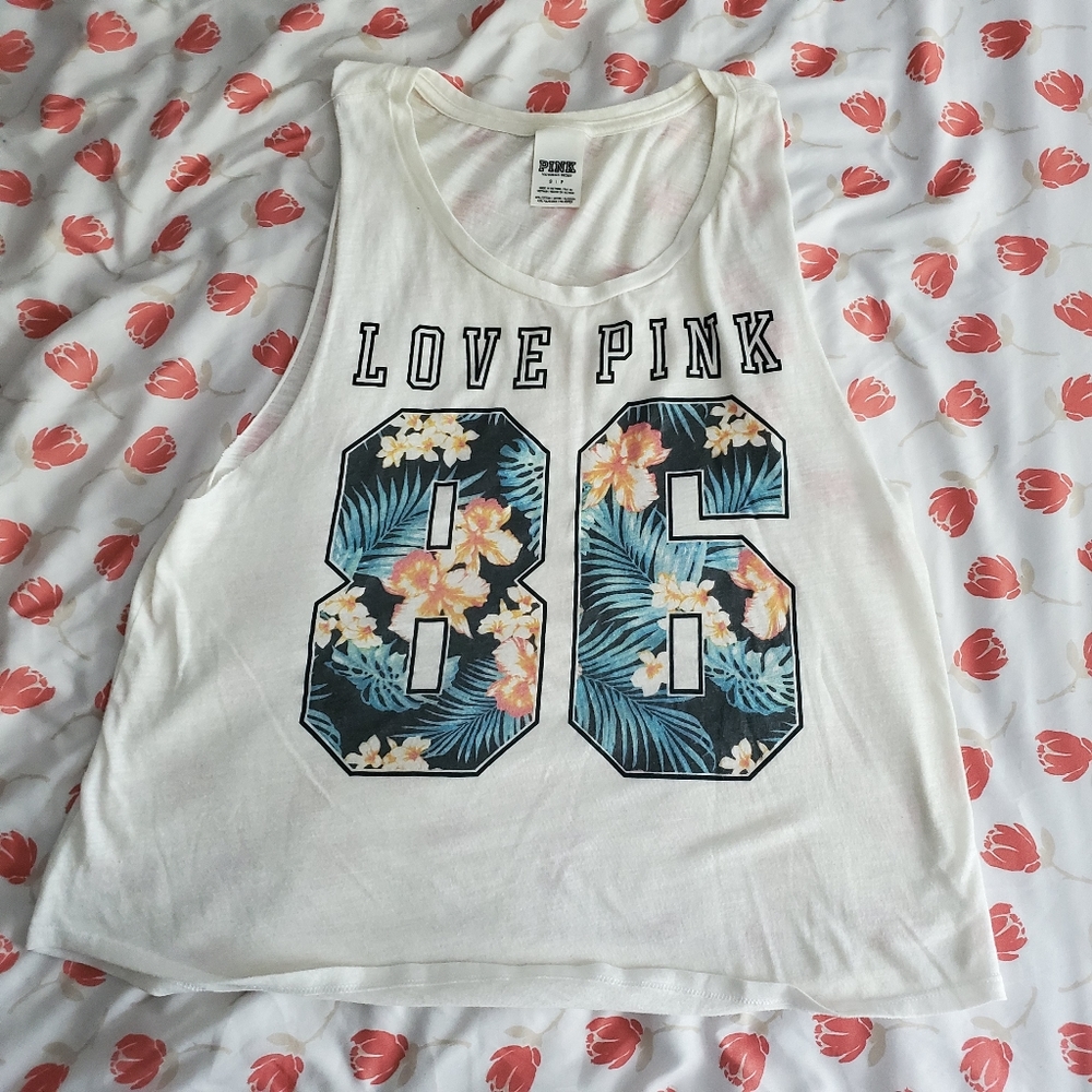 PINK Muscle Tee